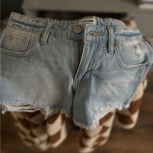 RSQ Faded Blue Kids Denim Shorts 10/12